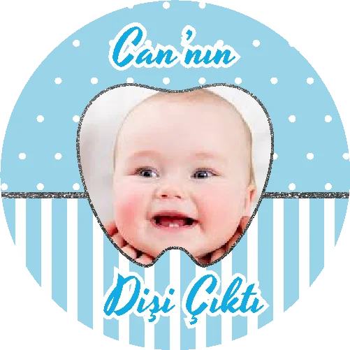 Diş Buğdayı Temalı Yuvarlak Açacak Magneti